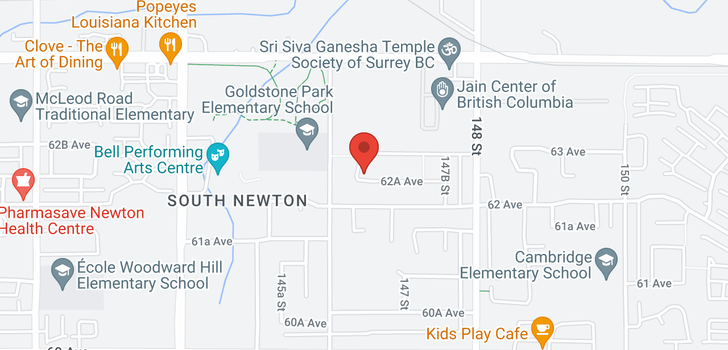 map of 6245 146A STREET